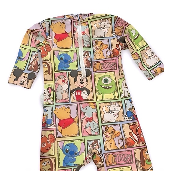 Sugar Bums Disney Themed Baby Unisex Bathing/Jumpsuit Size 2T - Picture 2 of 6